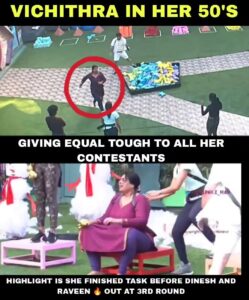 Vichithra Instagram - That's the confidence she has and the will power. 🔥🔥❤️❤️ . . . #biggboss7tamil #biggboss #biggboss7 #vichitra #vichu #sundaybiggboss #supportvichu #tamil #respect #rendulaonnupaakkalaam #kamalhaasan #disneyhotstar #disneyhotstarplus