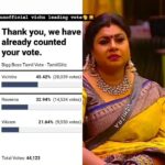 Vichithra Instagram - Let's start the voting. 🔥🔥 . . . #bigboss #bigboss7 #biggbosstamil #disneyhotstarplus #rendulaonnupaakkalaam #disneyhotstar #vote #finalist