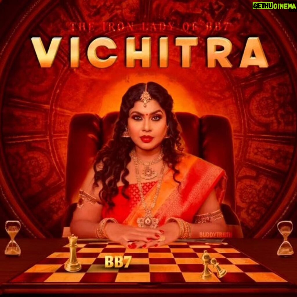 Vichithra Instagram - Support for the queen. ✨👸❤️ . . . #bigboss #bigbossfinals #bigboss7 #vichitra #vichu #strongwomen #standwithvichitra #vichumummy #rendulaonnupaakkalaam #vichuqueen #finalist #disneyhotstar #disneyhotstarplus Chennai, India