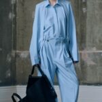 Victoria Beckham Instagram - Monochromatic tailoring brings a polished feel to everyday dressing. Discover #VBPSS24 at VictoriaBeckham.com and at 36 Dover Street.