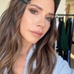 Victoria Beckham Instagram - MY WINTER NUDE LIP WITH POSH LIPSTICK @victoriabeckhambeauty I stick to a nude lip colour most days, but I like to play with texture and subtle differences to the nude tone. In the last few weeks I keep reaching to POSH LIPSTICK in three of my favourite shades, SWAY, POUT and TWIST (will be back in stock soon!) and as always paired with LIP DEFINER in shade no.2! Kisses xx (I’m also wearing BABYBLADE eyebrow pencil in medium brown, VAST LASH MASCARA, and SATIN KAJAL LINER in cocoa)