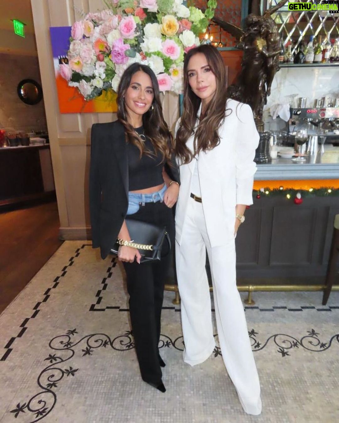 Victoria Beckham - 508.6K Likes - Special day with #HarperSeven and the #Vogue100 ladies @TheWebster!! Thank you @VogueMagazine, my friends and @lhd!! Kisses from Miami 🇺🇸 xx
I’m wearing my #VBSS24 white suit, coming soon to VictoriaBeckham.com and 36 Dover Street!!