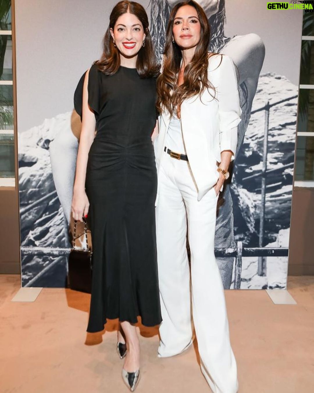 Victoria Beckham - 508.6K Likes - Special day with #HarperSeven and the #Vogue100 ladies @TheWebster!! Thank you @VogueMagazine, my friends and @lhd!! Kisses from Miami 🇺🇸 xx
I’m wearing my #VBSS24 white suit, coming soon to VictoriaBeckham.com and 36 Dover Street!!