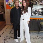 Victoria Beckham Instagram – Thank you @voguemagazine, @thewebster and my friends for an amazing lunch and talk today! So thrilled for my fashion, #VBFragrance and #VBEyewear to be here in Miami. Loved meeting all of the #Vogue100 ladies and thank you @lhd for hosting us and @lilahramzi for our wonderful talk. Kisses from Miami 🇺🇸 xx

I’m wearing my #VBSS24 white suit, coming soon to  VictoriaBeckham.com and 36 Dover Street!!