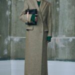 Victoria Beckham Instagram - Precision tailoring meets outerwear, styled with the classic #VBChain. Shop #VBPSS24 at VictoriaBeckham.com and at 36 Dover Street.