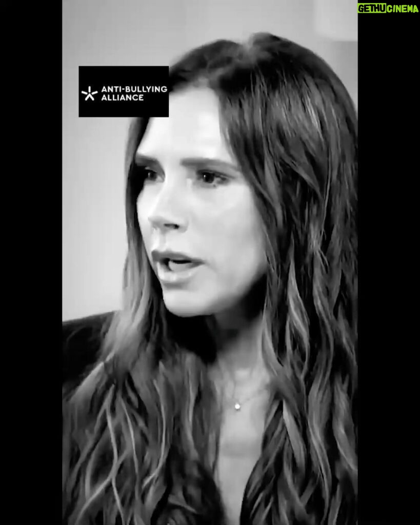 Victoria Beckham Instagram - BE THE KINDEST IN THE CLASSROOM! I’m so proud to raise a strong and caring daughter! Growing up I was bullied a lot at school, and I often tell Harper how important it is to be kind and call out if anyone is ever being bullied – especially if there’s ever another little girl on her own in the playground, because that was once her mummy! This #AntiBullyingWeek it’s so important to not be silent if someone is alone or being bullied. 💜💜💜 xx Kisses #HarperSeven I love you so much xx