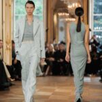 Victoria Beckham Instagram - VICTORIA BECKHAM SPRING SUMMER 2024 Grey melange tailoring and jersey dresses fuse the collection’s focus on dance, imbuing garments with the creases created by movement. Discover every look from the show at VictoriaBeckham.com. Photographed by @ZoeJbrt. #VBSS24