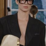 Victoria Beckham Instagram - VICTORIA BECKHAM SPRING SUMMER 2024 LOOK 40 PARIS Styling: @Jane_How Casting: @Piergiorgio @DMCasting Hair: @AnthonyTurnerHair Hair tools and Products: @WellaHair @GHDHair Make-Up: @FaraHomidi Makeup Looks: @VictoriaBeckhamBeauty Nails: @AlexandraJanowski Music: @MichelGaubert @Chamberlainsteps Production: @BureauBetak Video and Live Stream: Bureau Future #VBSS24