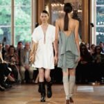 Victoria Beckham Instagram - VICTORIA BECKHAM SPRING SUMMER 2024 Grey melange tailoring and jersey dresses fuse the collection’s focus on dance, imbuing garments with the creases created by movement. Discover every look from the show at VictoriaBeckham.com. Photographed by @ZoeJbrt. #VBSS24