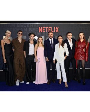 Victoria Beckham Instagram - I couldn’t be more proud of you and “us” I love you so much @DavidBeckham!! I can’t wait for you all to see #BECKHAM, streaming on @Netflix from 4th October! Kisses @BrooklynPeltzBeckham @CruzBeckham @RomeoBeckham @nicolaannepeltzbeckham @mimimoocher #HarperSeven xx