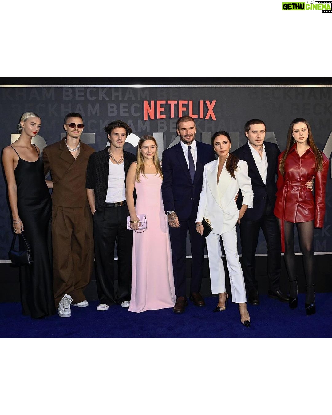 Victoria Beckham - 700.7K Likes - I couldn’t be more proud of you and “us” I love you so much @DavidBeckham!! I can’t wait for you all to see #BECKHAM, streaming on @Netflix from 4th October! Kisses @BrooklynPeltzBeckham @CruzBeckham @RomeoBeckham @nicolaannepeltzbeckham @mimimoocher #HarperSeven xx