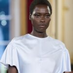 Victoria Beckham Instagram - VICTORIA BECKHAM SPRING SUMMER 2024 #VBSS24 DETAILS @AnokYai @Vanessa.Pompucci @VictoriaFawole_ Styling: @Jane_How Casting: @Piergiorgio @DMCasting Hair: @AnthonyTurnerHair Hair tools and Products: @WellaHair @GHDHair Make-Up: @FaraHomidi Makeup Looks: @VictoriaBeckhamBeauty Nails: @AlexandraJanowski Music: @MichelGaubert @Chamberlainsteps Production: @BureauBetak Video and Live Stream: @BureauFuture #VBSS24