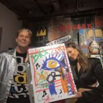 Victoria Justice Instagram – @aliceandolivia x BASQUIAT 🎨
Always so much fun stepping into your creative & colorful world @staceybendet . LOVE the new collection 🖤 New York, New York