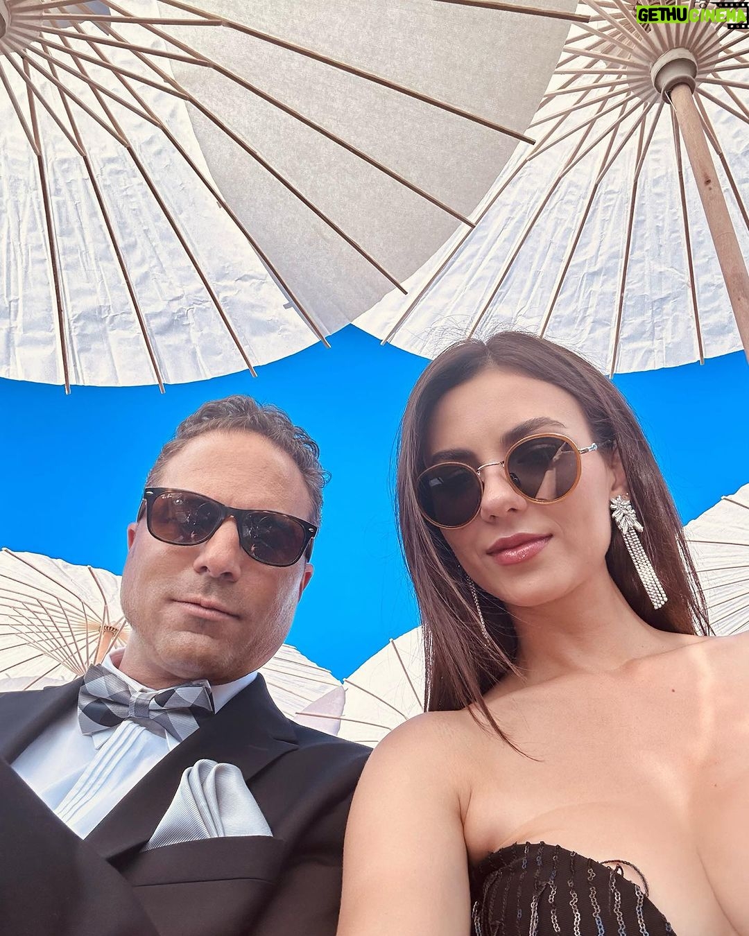 Victoria Justice Instagram - Wedding szn 💒 Was so lovely attending @cienarae & @sheybaba ‘s stunning wedding over the weekend w/ my dear friend Vincent. Funnily enough, they met 9 years ago because of him & I! Fate has a funny way of working things out. Their vows were so beautiful I cried. Ohhh the wondrous mysteries of love… what magic witnessing theirs. 💕 Montecito Club