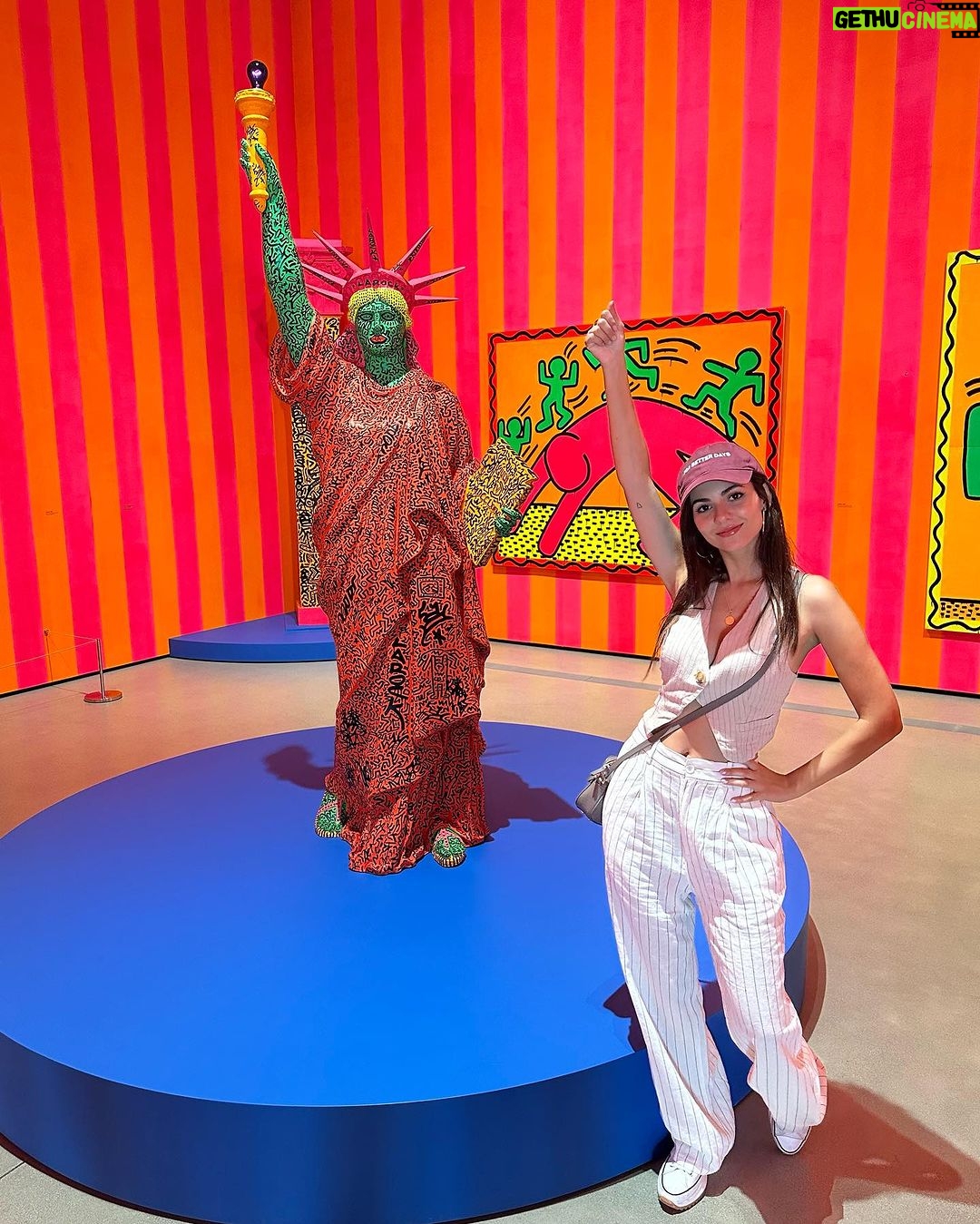 Victoria Justice Instagram - Day at the museum š„° I call this series, āA broad @ the Broadā. The Broad Museum