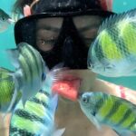 Victoria Justice Instagram - Just call me the fish whisperer 🐠🍉💕 #Phuket #Thailand 🎥: @h1.films