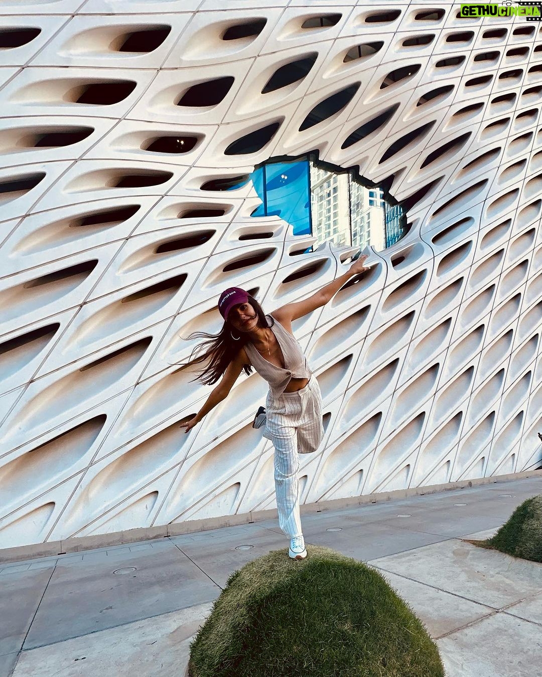 Victoria Justice Instagram - Day at the museum š„° I call this series, āA broad @ the Broadā. The Broad Museum