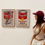 Victoria Justice Instagram - Day at the museum 🥰 I call this series, “A broad @ the Broad”. The Broad Museum