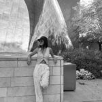 Victoria Justice Instagram - Day at the museum 🥰 I call this series, “A broad @ the Broad”. The Broad Museum