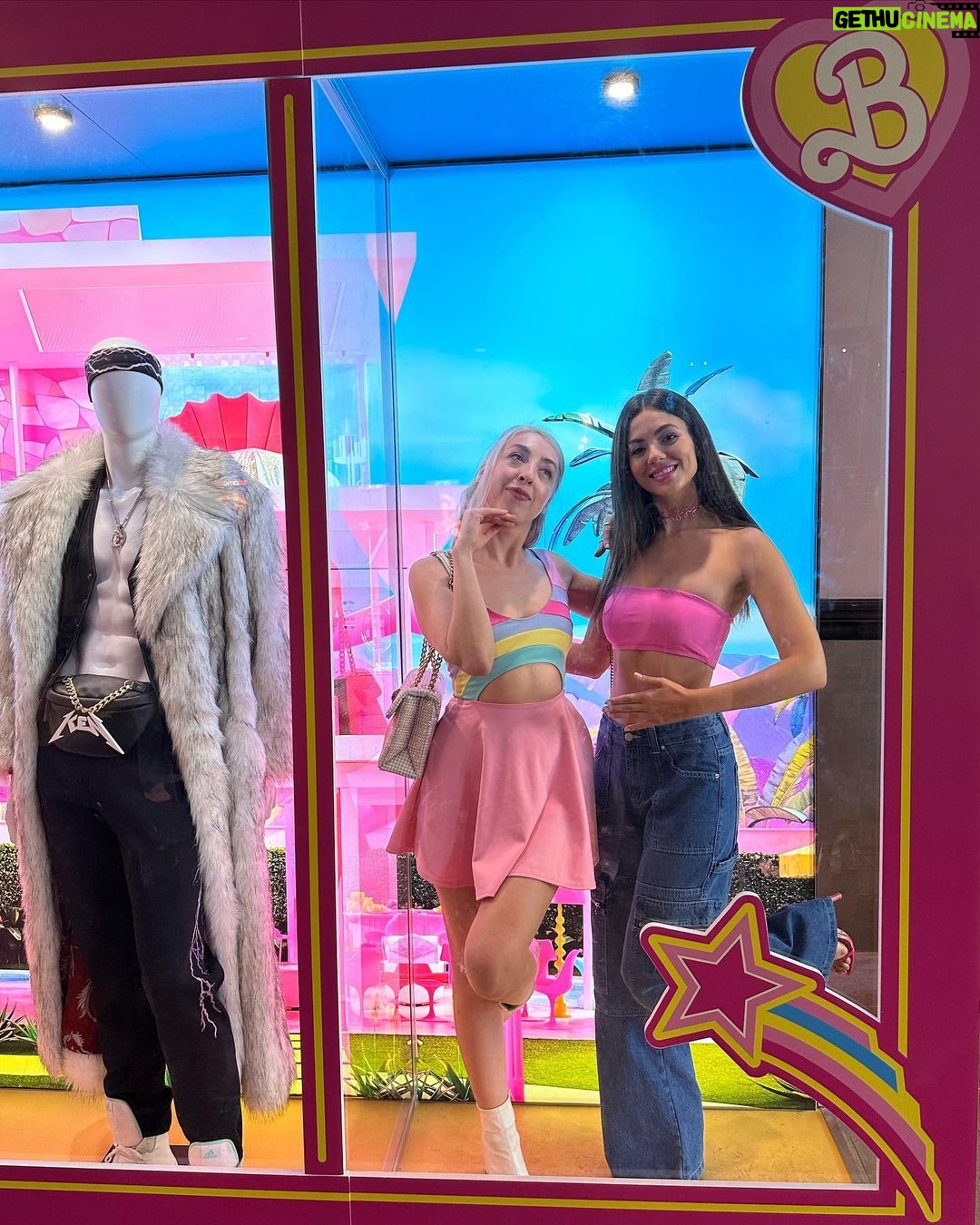 Victoria Justice Instagram - Barbie girls just wanna have fun ☺️💕 Barbie World