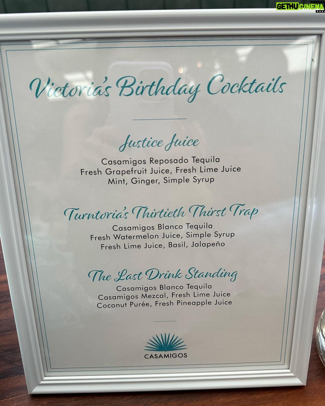 Victoria Justice Instagram - & the b day festivities have officially come to an end! Thank you @casamigos & @catch for the b day mixology/brunch of my dreams 🥰🥳🥹 Catch LA