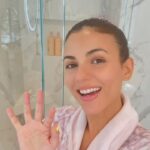 Victoria Justice Instagram - My favorite love triangle = @hempzofficial body scrub, body wash & body lotion. A match made in heaven! My skin has never felt so smooth & smelled SO good. Stocking up on some more right now @ultabeauty 🥰 (link in bio) 🧴 #hempzpartner #hempz #ulta #ultabeauty #everythingshower