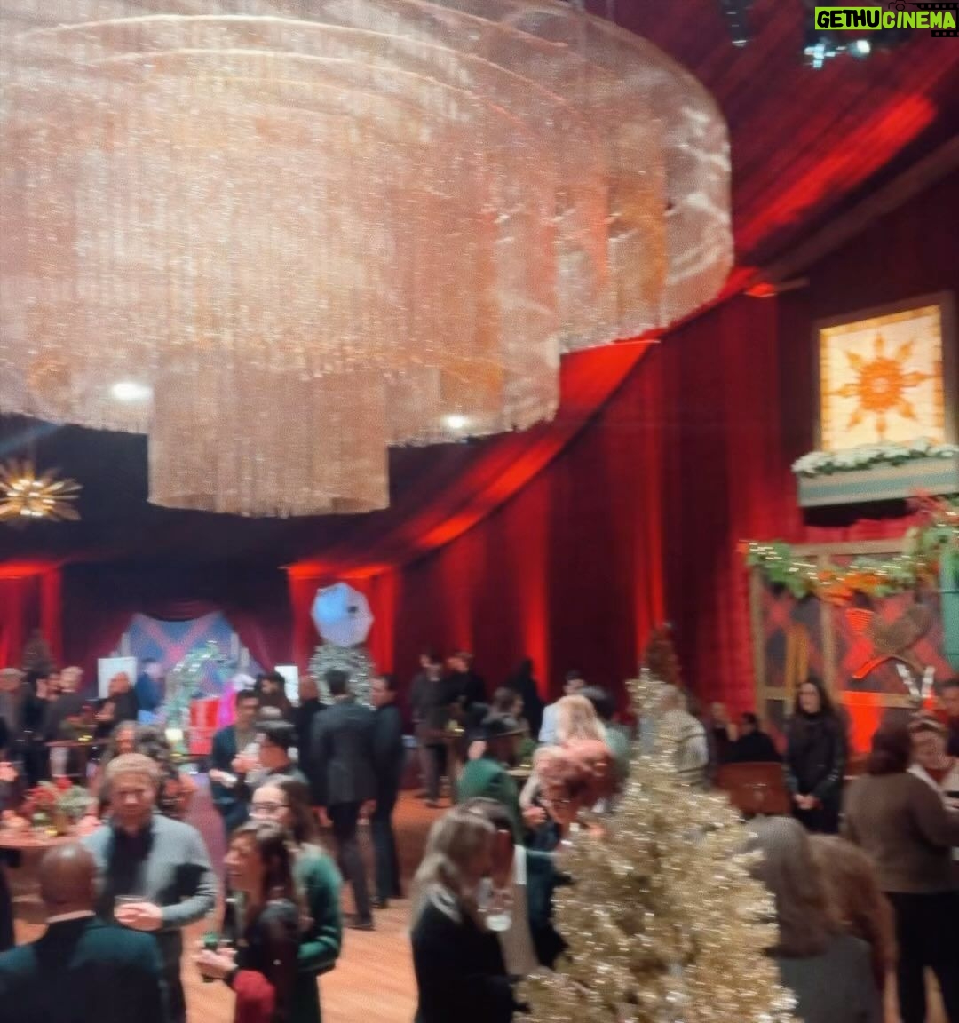 Victoria Justice Instagram - I 🖤 the holidays! Wow, @macfarlaneseth , you sure do know how to throw a party. From a full live orchestra, to falling snow… was truly one for the books 🎄