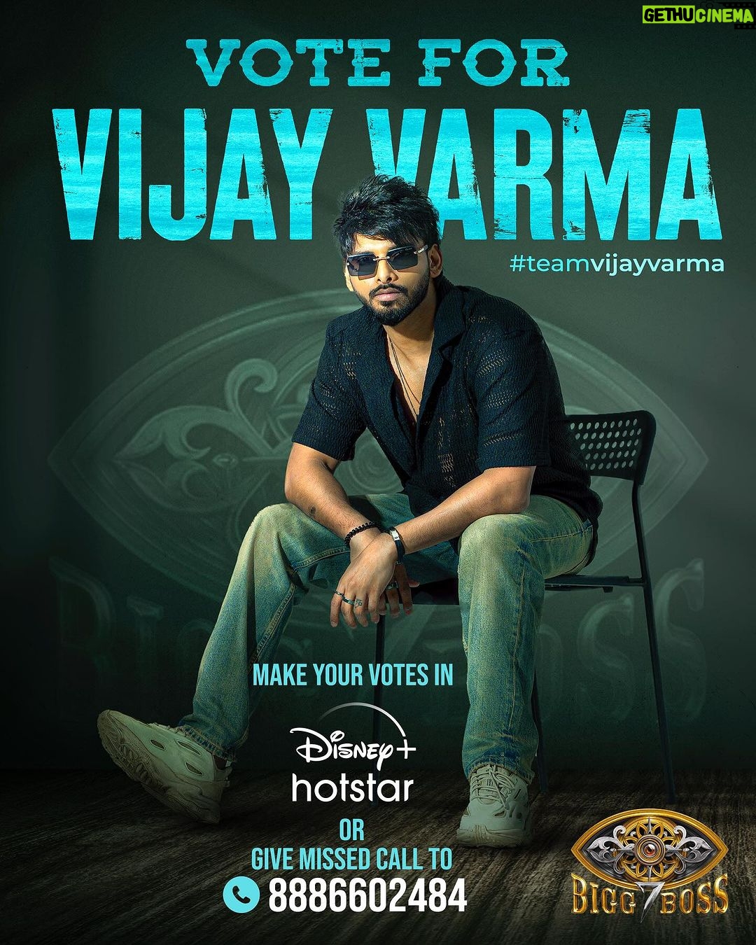Vijay Varma - 12.8K Likes - KINDLY VOTE FOR ME
Thank u