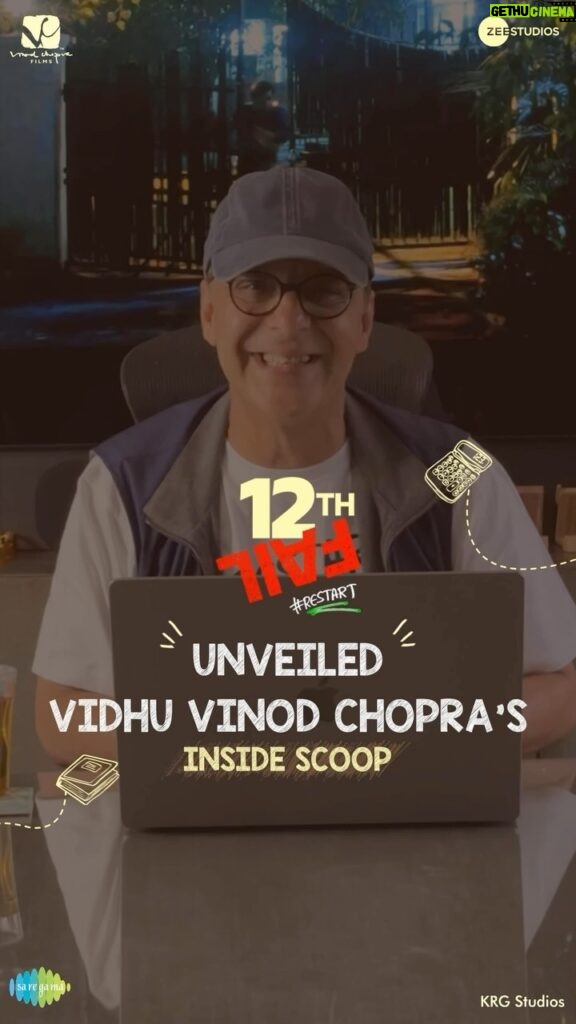 Vikrant Massey Instagram - Vidhu Vinod Chopra’s pawsitively entertaining magic meets 12th Fail’s charm! ❤️ Book your tickets today! 🌟 (Link in bio) #ZeroSeKarRestart Watch #12thFail IN CINEMAS ONLY, a film inspired by a million true stories. 🌟🎥 @vidhuvinodchoprafilms @zeestudiosofficial @medhashankr @anantvjoshi @anshumaan_pushkar #VikasDivyakirti @arsgeeta @itsharishkhanna @priyanshuchatterjee @moitrashantanu @swanandkirkire @saregama_official @krgstudios