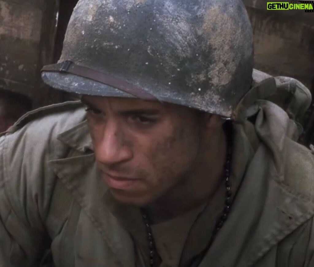 Vin Diesel Instagram - Someone recently asked what my first Hollywood film was… I always assumed everyone knew, haha. But this year marks the 25th anniversary of the film that changed my life. Saving Private Ryan! Profound, because it feels like yesterday. The lessons I learned from Steven, Tom and the whole experience I have taken with me through out my career. Reflecting… grateful.