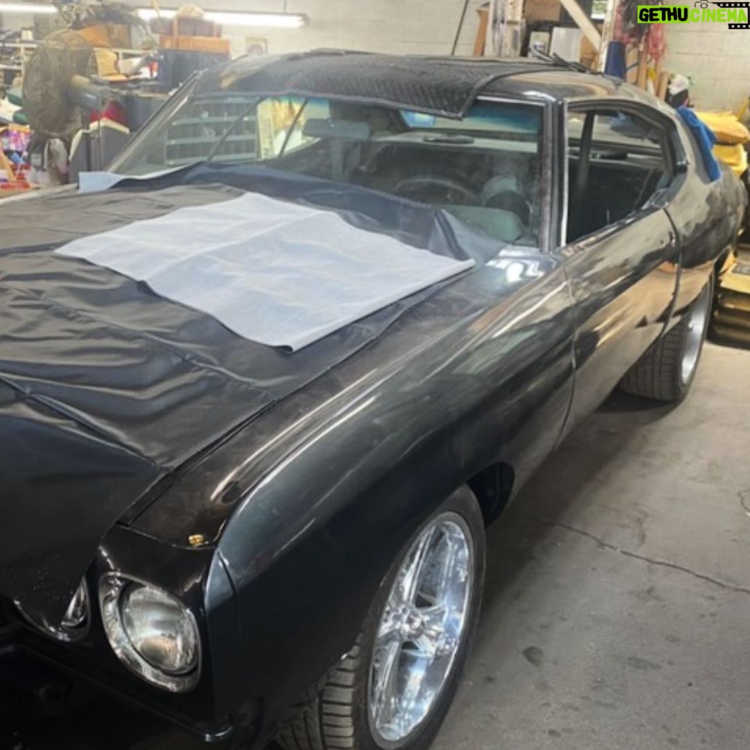 Vin Diesel Instagram - Shout out to the amazing picture car department… the care and craftsmanship that goes into each vehicle… from the shop to screen. Haha. This one has a particularly special story… remind me to tell you. #torettosgarage #FastX