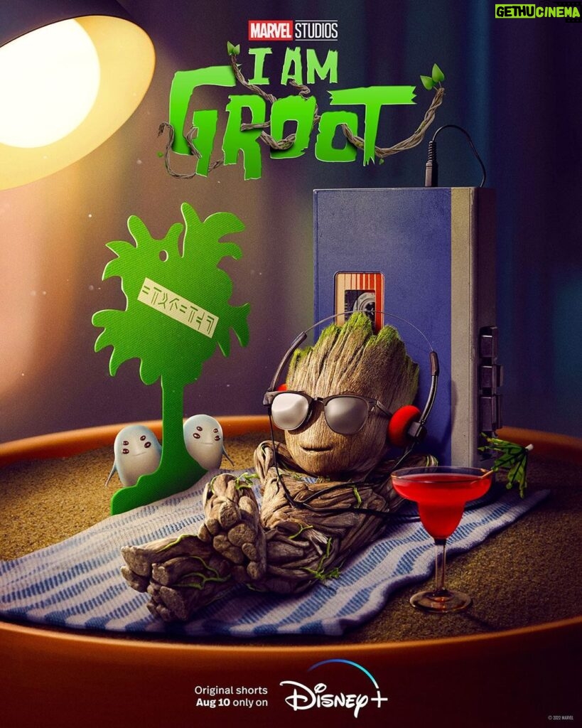 Vin Diesel Instagram - This was so much fun to do… I Am Groot, Marvel Studios’ Original shorts, coming August 10 to @DisneyPlus