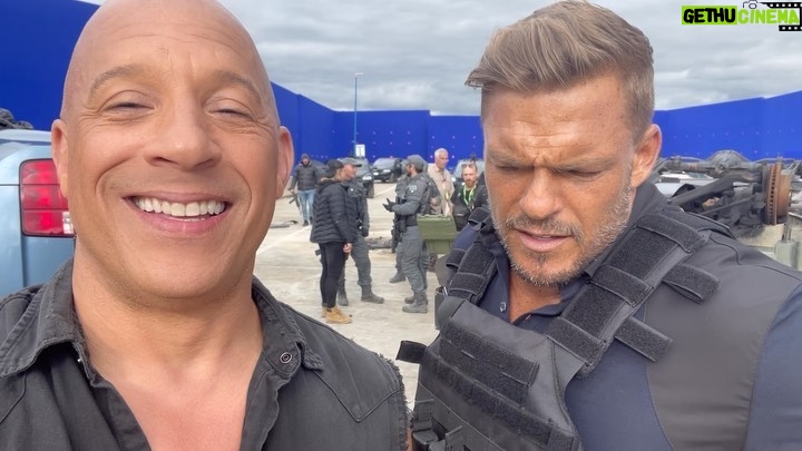 Vin Diesel Instagram - Grateful and Blessed! @alanritchson #FastX