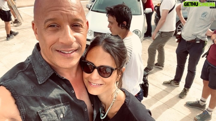 Vin Diesel - 1.2 Million Likes - The sigh of siblings reuniting… my sister on and off screen for two and a half decades. So blessed, so grateful. For those who can receive it… we wish you love.
Grateful for you all and hope to make you, him and the universe proud.
A miracle.
#FastX