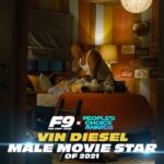 Vin Diesel Instagram - Proud to have been nominated for the 2021 People’s Choice Awards - the only awards show chosen by the fans. It has been a long journey and I am so grateful to the studio the great cast and crew. But above all you who have always been there for us.