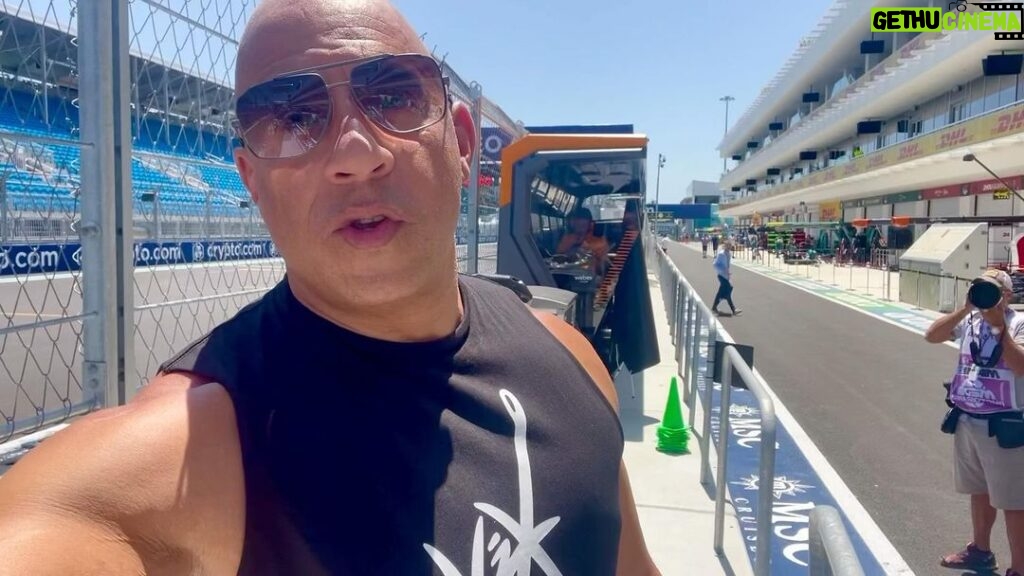 Vin Diesel Instagram - F1 Let’s Race!