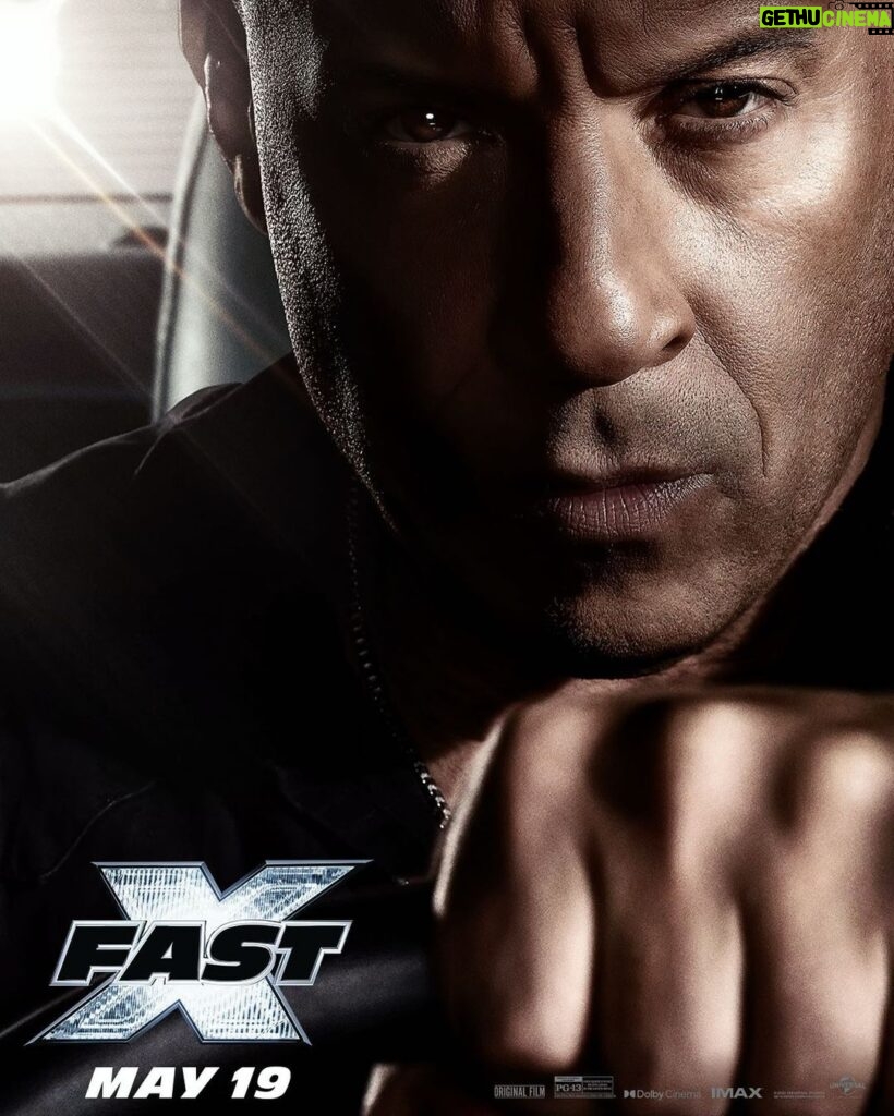Vin Diesel Instagram - Only weeks away now… #thefastsaga #FastX #TorettoTuesday