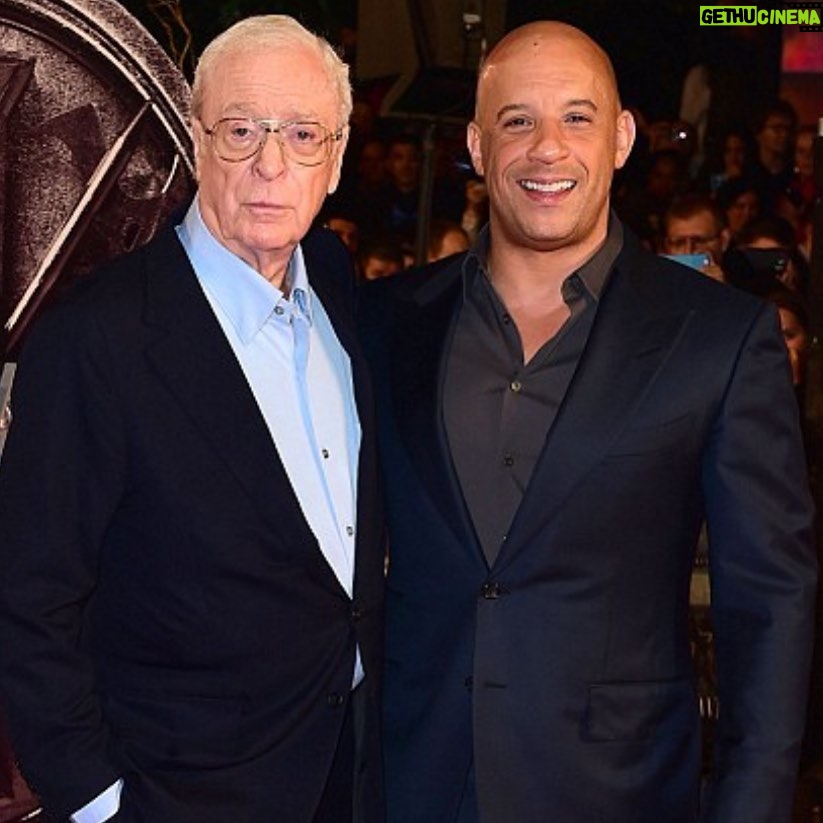 Vin Diesel Instagram - Happy birthday to one of the best souls… who I am blessed to call a life long friend. Love you always… Sir Michael Caine’s 90th! 🙏🏽