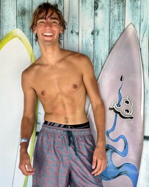 Vincent Michael Webb Instagram - Fun at AquaWorld in Cancún! It’s simulated surfing 🏄‍♀️!
@vincentwebb.official 
#aquaworldcancun #cancunmexico #cancunlife #surferboy #blondemodel #beachboy #teenactor #16yearsold #vivalavida #vincentcancun #vincentwebb