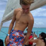 Vincent Michael Webb Instagram – Fun catamaran tour from Cancún to Isla Mujeres!
☀️ 
#catamaran #boatlife #cancun #cancunlife #teenboy #16yearsold #teenactor #vivamexico #islamujeres #vivalavida #vincentwebb #vincentcancun 
@vincentwebb.official Cancún México