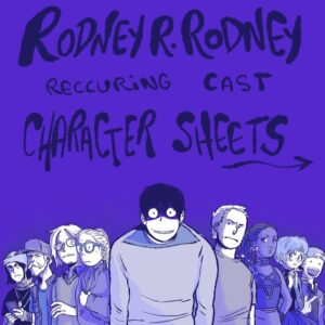 Violaine Briat Instagram - NEW PINNED POST!!!!!!
Meet all the characters of Rodney R. Rodney, my current serialized webcomic :) with very minor new lore drop ;)

(You can easily read it on webtoon or in my pinned tweet on twitter, link in bio!)

Rodney R Rodney (RRR for short) is an ongoing, serialized horror comedy webcomic about a local couple dealing with their.... "eccentric" neighbor. all chapters on Webtoons! (search Rodney R. Rodney)

#rodneyrrodney #myocs #originalcharacters #webcomic #webtoon #webtooncanvas #digitalcomics #myart #myartwork #characterdesign #charactersheet #digitalart #artistofinstagram