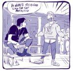 Violaine Briat Instagram - I guess they're going to Charlie's after all... Jesse and Travis shenanigans!!!!! I cleaned up this comic I posted a million years ago, I've used Clip Studio Paint for it. I think after I'm done with Rodney, I'll start doing my comics in CSP, even if I still need to pick up speed on that. I doo feel like my lines came out way nicer hehehe. BUY THE FOX SHIRT!!!! LINK IN STORY AND BIO!!! only if you wanna be a ladykiller I guess... or if you want Jesse to like you.. I don't know HAH! It's a limited edition meaning it'll be up for grabs only for 7 more days! Alright yall I'll see ya later !!!!!!!! ────────── • • • • ♡ ≡ ➭ ⌂ ᴸⁱᵏᵉ ᶜᵒᵐᵐᵉⁿᵗ ˢʰᵃʳᵉ ˢᵃᵛᵉ • • • • ────────── #myocs #rodneyrrodney #myart #comic #webcomic #silly #funny #meme #tshirt #shirt #everpress #originalcharacter #originalart #myoriginalcharacter #eboy