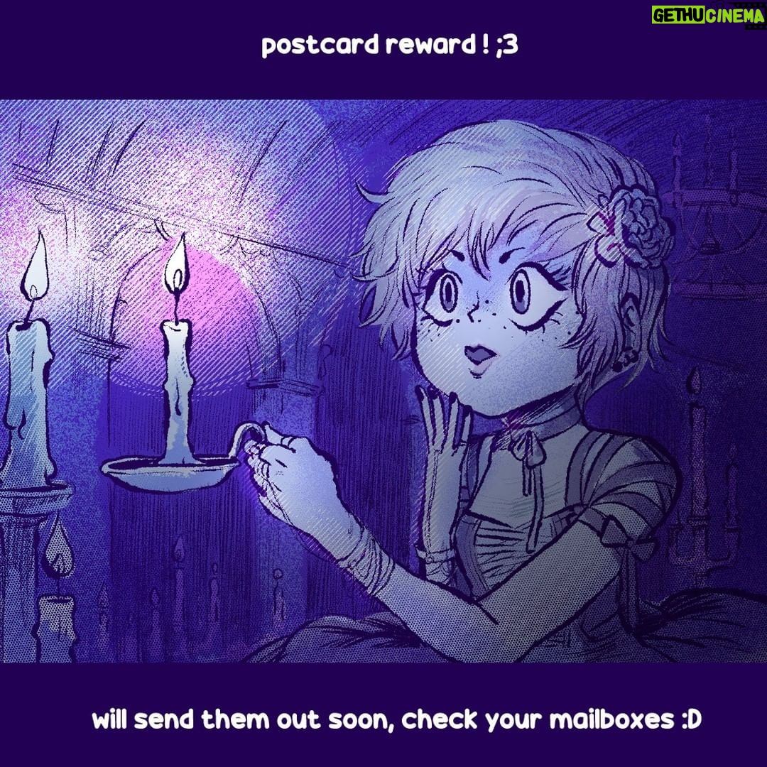 Violaine Briat Instagram - Hi all! Finally! I completed the artwork for the thank you postcard I'll be sending out to all the participants of the draw this in your style who registered their postal adress :) In this post you'll see the ocuple different things I tried fos this composition. I couldn't really land on something at first, but after exactly 4 tries I got it to where I liked it haha. Let me know if you like the 1st or 2nd slide better in the comments ;) I wanna know which one you think looks best! BTW Cassandra is a secondary character in my webcomic #rodneyrrodney ! Rodney R Rodney (RRR for short) is an ongoing, serialized horror comedy webcomic about a local couple dealing with their.... "eccentric" neighbor. all chapters on Webtoons! Link in bio :) Thank you all so much for your comments and sharing my posts in stories! <3 Also, I love to get fanart! If you want me to share it in stories, make sure to tag me! Feel free to use my art as pfp, just credit me in bio ────────── • • • • ♡ ≡ ➭ ⌂ ᴸⁱᵏᵉ ᶜᵒᵐᵐᵉⁿᵗ ˢʰᵃʳᵉ ˢᵃᵛᵉ • • • • ────────── #artstyle #gothgirl #candle #spooky #gothiclolita #myart #myoc #originalcharacter #originalart #digitalart #웹툰 #マンガ #myart #webtoon