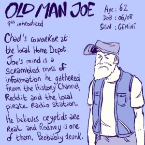 Violaine Briat Instagram - NEW PINNED POST!!!!!!
Meet all the characters of Rodney R. Rodney, my current serialized webcomic :) with very minor new lore drop ;)

(You can easily read it on webtoon or in my pinned tweet on twitter, link in bio!)

Rodney R Rodney (RRR for short) is an ongoing, serialized horror comedy webcomic about a local couple dealing with their.... "eccentric" neighbor. all chapters on Webtoons! (search Rodney R. Rodney)

#rodneyrrodney #myocs #originalcharacters #webcomic #webtoon #webtooncanvas #digitalcomics #myart #myartwork #characterdesign #charactersheet #digitalart #artistofinstagram