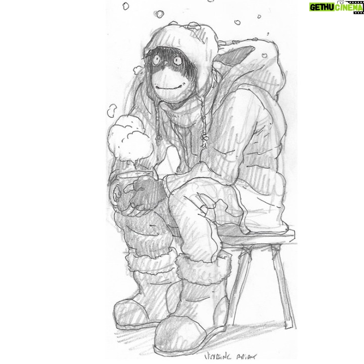 Violaine Briat Instagram - MERRY CHRISTMAS EVERYONE!!!! Haha this is my yearly repost but hey, an oldie but a goodie ;) You betcha Rodney dresses up his skeletons according to the current festive season. All the doodles of character in winter outfits were part of my ko-fi rewards, i still love these skecthes a lot haha ... The travis drawing just works with anyone really, he's just aiming at everyone with that snowball...... Anyhow, hope yall are having a wonderful time <3 <3 <3 Merry almost xmas!!!!! #webcomic #rodneyrrodney #12ftskeleton #merrychristmas #merrychristmas🎄 #myart #doodle #pencil