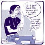 Violaine Briat Instagram - I guess they're going to Charlie's after all... Jesse and Travis shenanigans!!!!! I cleaned up this comic I posted a million years ago, I've used Clip Studio Paint for it. I think after I'm done with Rodney, I'll start doing my comics in CSP, even if I still need to pick up speed on that. I doo feel like my lines came out way nicer hehehe. BUY THE FOX SHIRT!!!! LINK IN STORY AND BIO!!! only if you wanna be a ladykiller I guess... or if you want Jesse to like you.. I don't know HAH! It's a limited edition meaning it'll be up for grabs only for 7 more days! Alright yall I'll see ya later !!!!!!!! ────────── • • • • ♡ ≡ ➭ ⌂ ᴸⁱᵏᵉ ᶜᵒᵐᵐᵉⁿᵗ ˢʰᵃʳᵉ ˢᵃᵛᵉ • • • • ────────── #myocs #rodneyrrodney #myart #comic #webcomic #silly #funny #meme #tshirt #shirt #everpress #originalcharacter #originalart #myoriginalcharacter #eboy