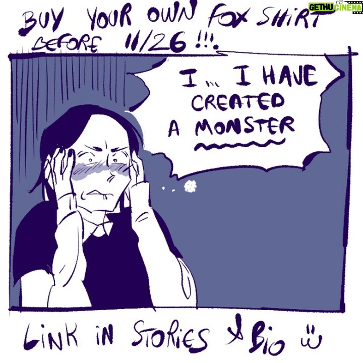 Violaine Briat Instagram - I guess they're going to Charlie's after all... Jesse and Travis shenanigans!!!!! I cleaned up this comic I posted a million years ago, I've used Clip Studio Paint for it. I think after I'm done with Rodney, I'll start doing my comics in CSP, even if I still need to pick up speed on that. I doo feel like my lines came out way nicer hehehe. BUY THE FOX SHIRT!!!! LINK IN STORY AND BIO!!! only if you wanna be a ladykiller I guess... or if you want Jesse to like you.. I don't know HAH! It's a limited edition meaning it'll be up for grabs only for 7 more days! Alright yall I'll see ya later !!!!!!!! ────────── • • • • ♡ ≡ ➭ ⌂ ᴸⁱᵏᵉ ᶜᵒᵐᵐᵉⁿᵗ ˢʰᵃʳᵉ ˢᵃᵛᵉ • • • • ────────── #myocs #rodneyrrodney #myart #comic #webcomic #silly #funny #meme #tshirt #shirt #everpress #originalcharacter #originalart #myoriginalcharacter #eboy