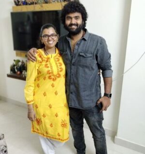 Vishwa Raghu Instagram - Many many more happy returns of the day my lovely, beautiful ❤️😘😘😘😘wifey @pranaviacharya  God bless u with more success,health n wealth 😘😘😘😘😘👏👏👏👏👏❤️❤️❤️😍😍😍👏👏👏