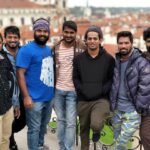 Vishwa Raghu Instagram - Finished songs shooting with 'NANI' #HERO#MERLAPAKA GANDHI#DIRECTOR #DOP#KARTHIK GATTAMANENI# PRAGUE #EUROPE# KRISHNARJUN YUDDAM#MOVIE@😊😊🤘🤘🤘🛫🛫🛫@pranaviacharya 😊😊😊