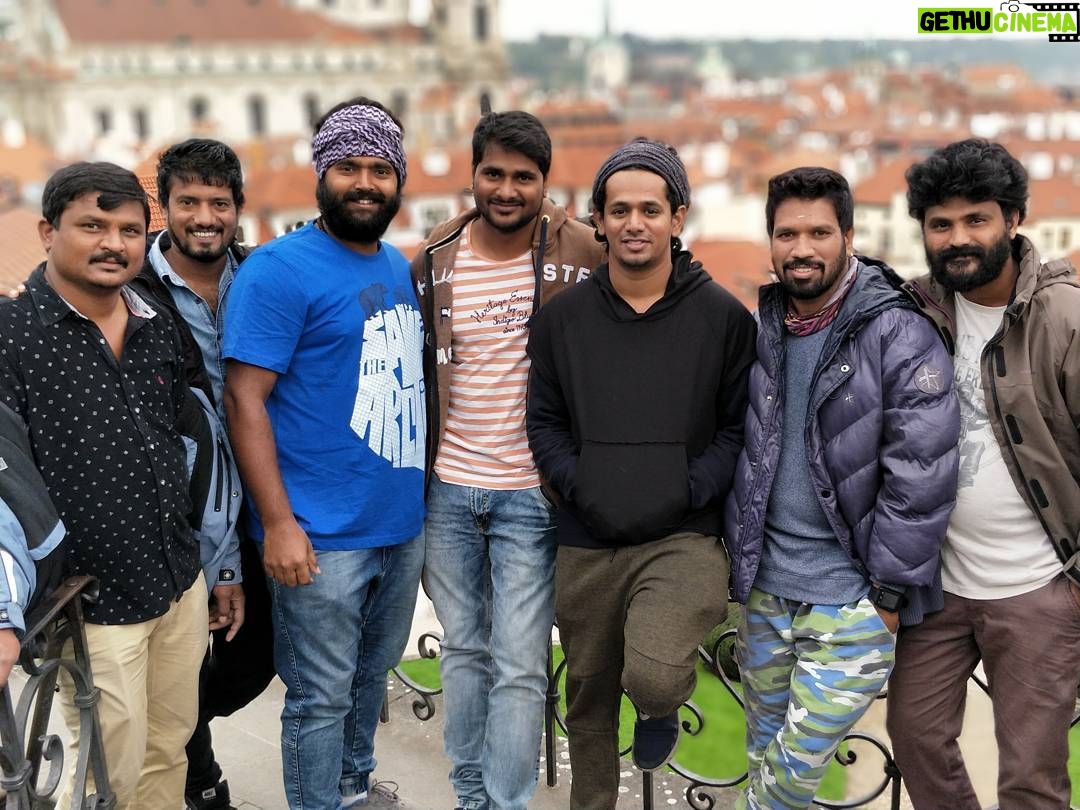 Vishwa Raghu Instagram - Finished songs shooting with 'NANI' #HERO#MERLAPAKA GANDHI#DIRECTOR #DOP#KARTHIK GATTAMANENI# PRAGUE #EUROPE# KRISHNARJUN YUDDAM#MOVIE@😊😊🤘🤘🤘🛫🛫🛫@pranaviacharya 😊😊😊